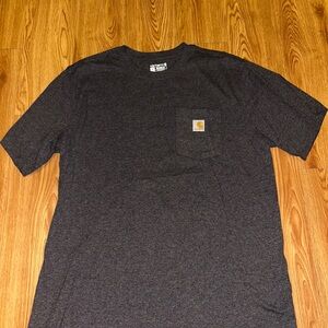 Carhartt Men's Charcoal Gray Short Sleeve Tee